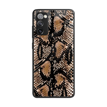 Venomous Luxe back phone cover | glass case for samsung galaxy s20 fe