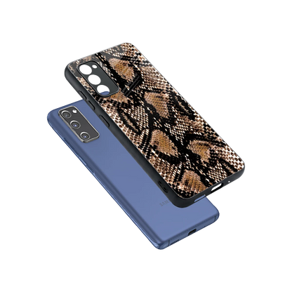 Venomous Luxe sleek samsung galaxy s20 fe cover with tempered glass back and TPU edges