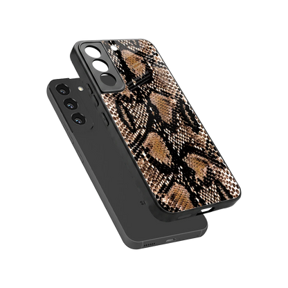 Venomous Luxe sleek samsung galaxy s22 cover with tempered glass back and TPU edges