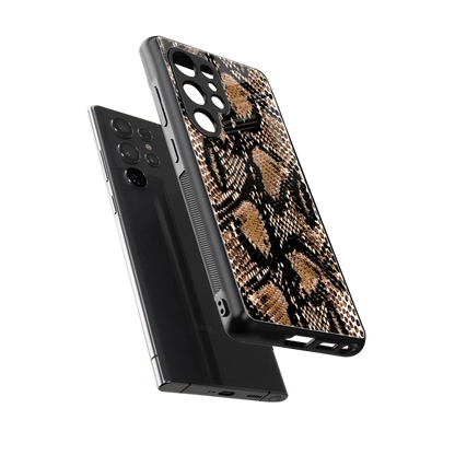 Venomous Luxe sleek samsung galaxy s25 ultra cover with tempered glass back and TPU edges