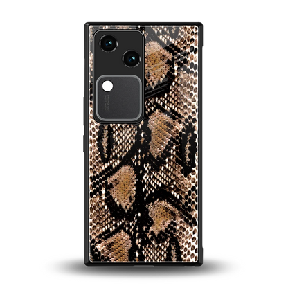 Venomous Luxe back phone cover | glass case for vivo v30