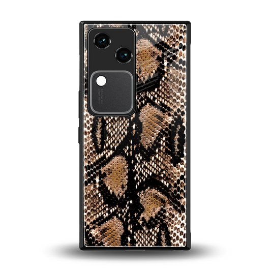 Venomous Luxe back phone cover | glass case for vivo v30