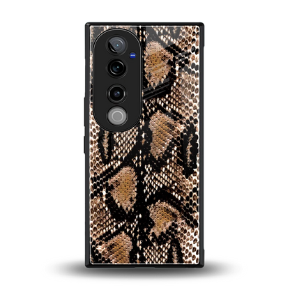 Venomous Luxe back phone cover | glass case for vivo v40 pro