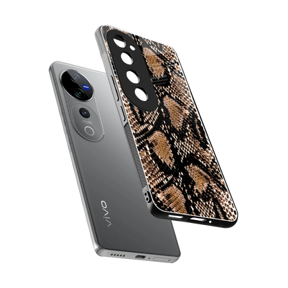 Venomous Luxe sleek vivo v40 pro cover with tempered glass back and TPU edges