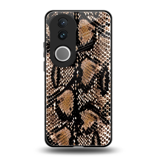 Venomous Luxe back phone cover | glass case for vivo v50