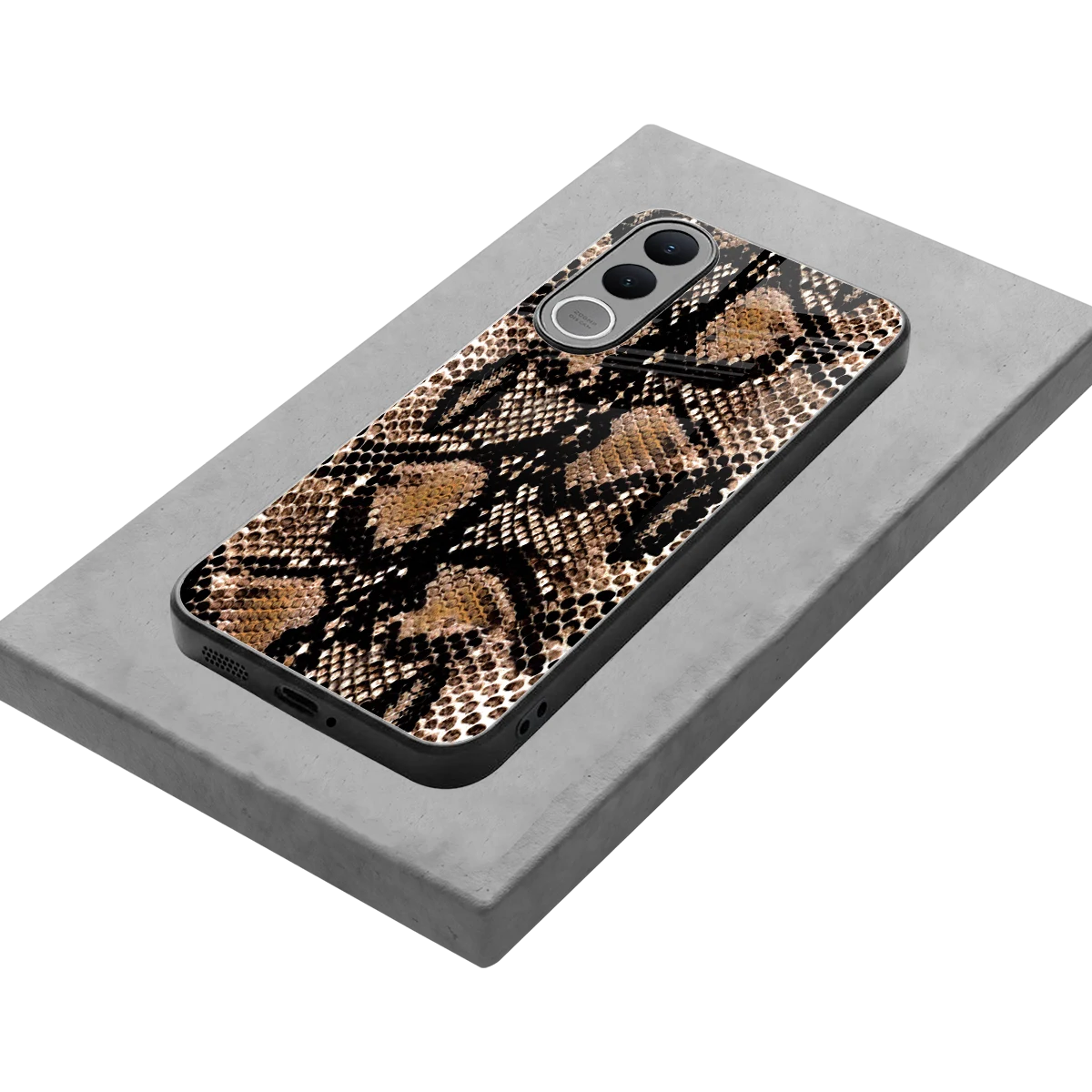 Venomous Luxe stylish phone case for vivo v70 fe | glossy glass and slim fit