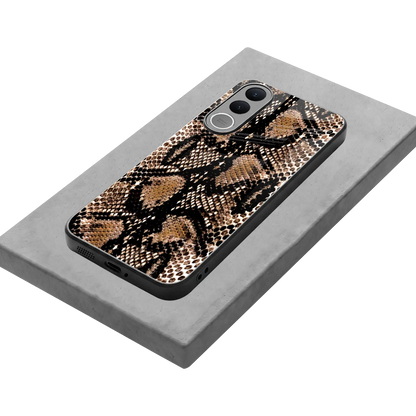 Venomous Luxe stylish phone case for vivo v70 fe | glossy glass and slim fit