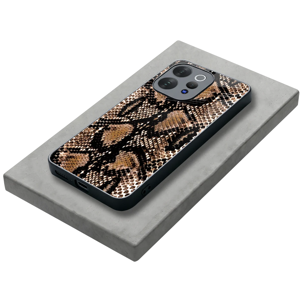 Venomous Luxe stylish phone case for vivo v70 elite | glossy glass and slim fit