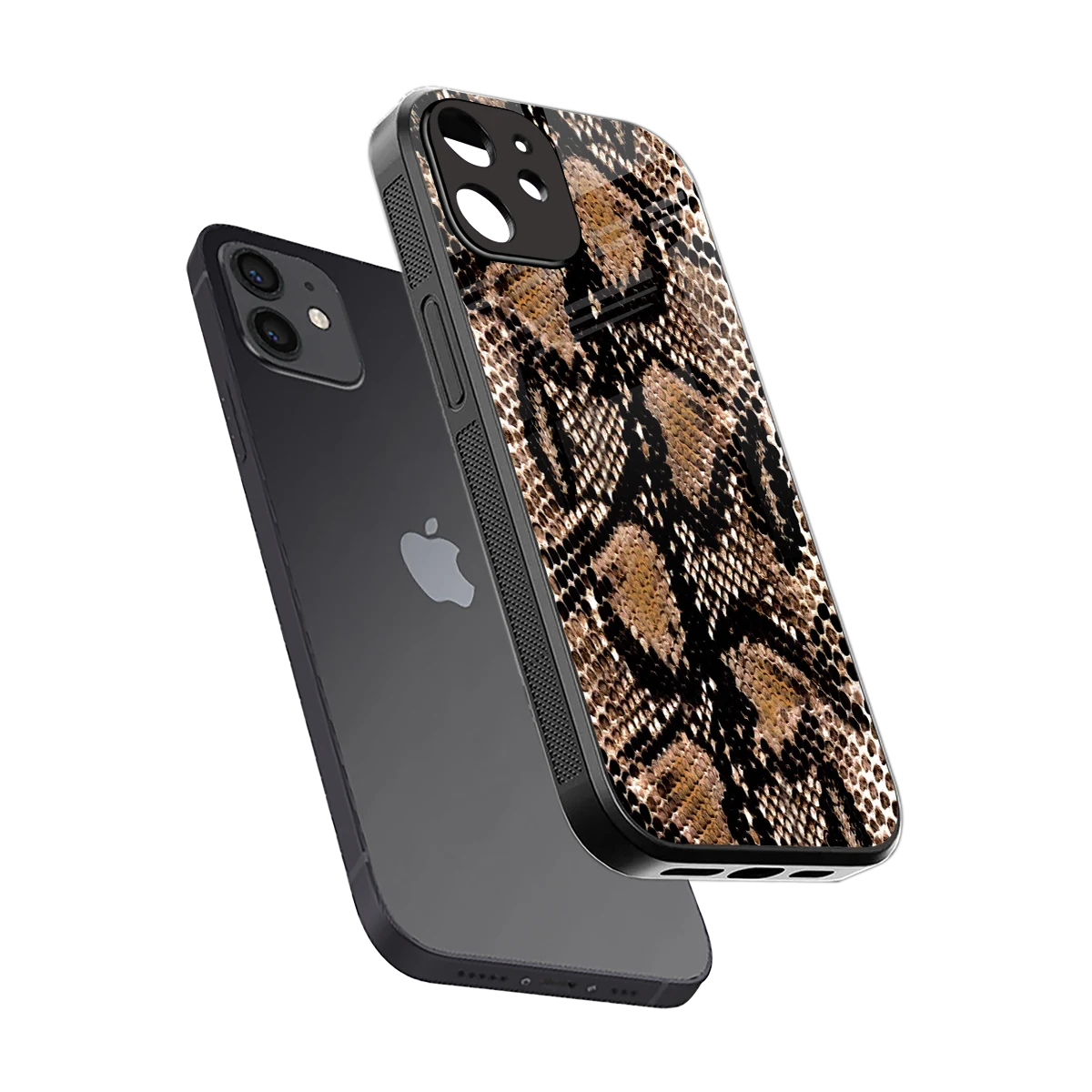 Venomous Luxe sleek iphone 11 cover with tempered glass back and TPU edges