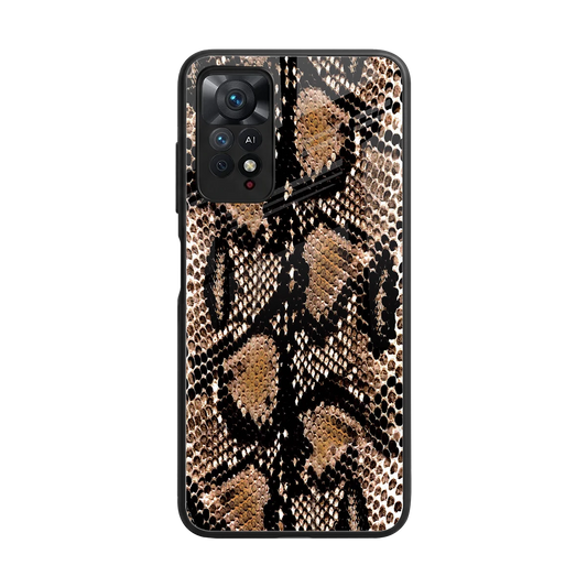 Venomous Luxe back phone cover | glass case for redmi note 11 pro