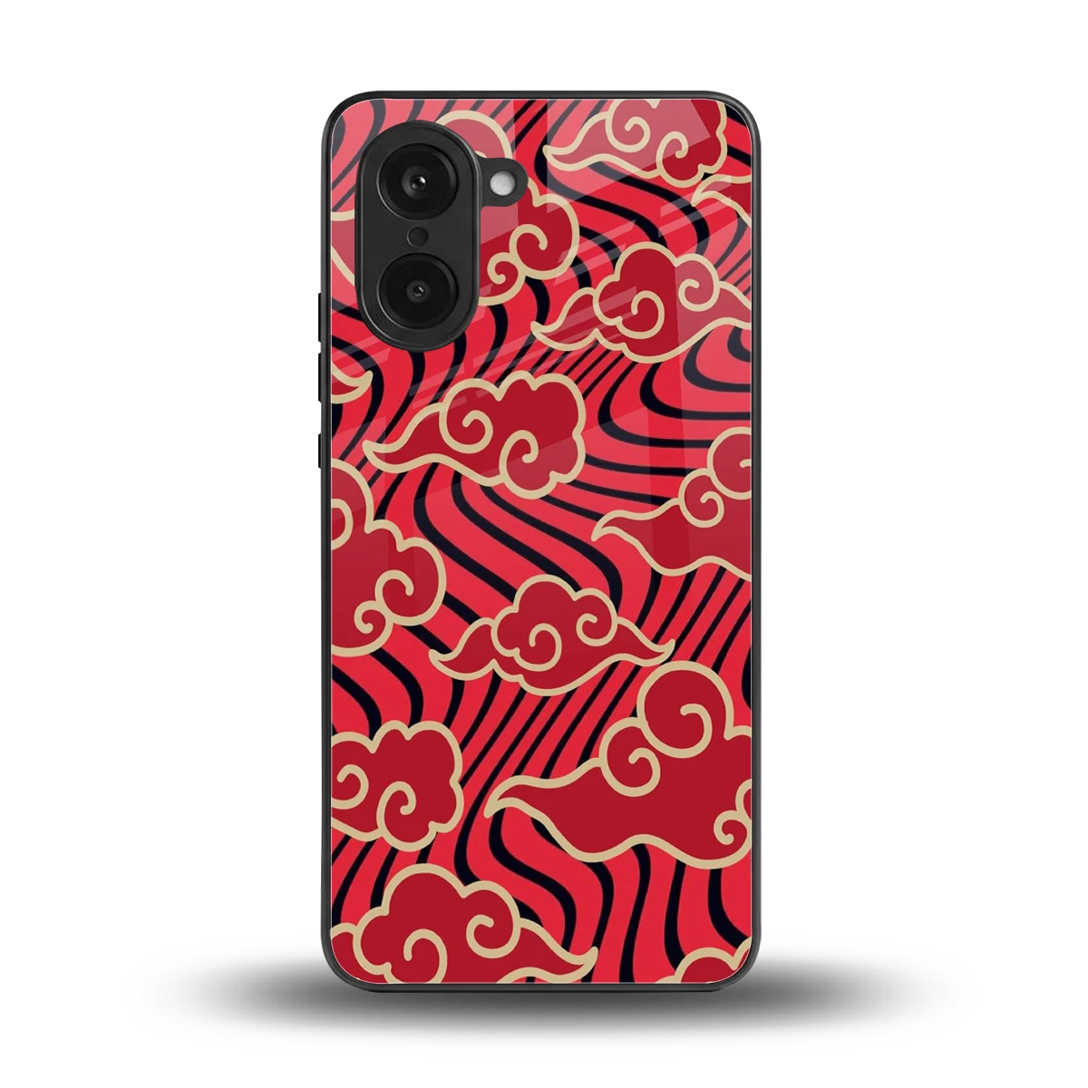 Vermilion Anime back phone cover | glass case for oneplus nord ce5 5g