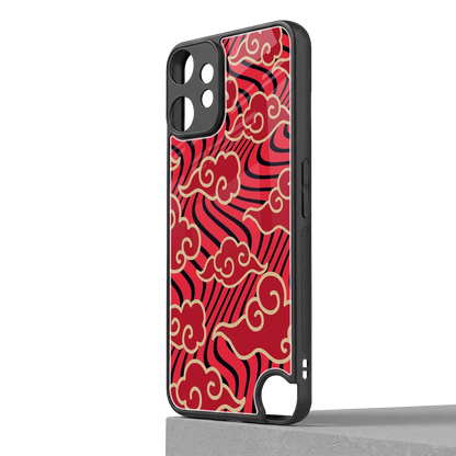 Vermilion Anime cmf nothing phone 2 pro mobile cover | shockproof glass phone case