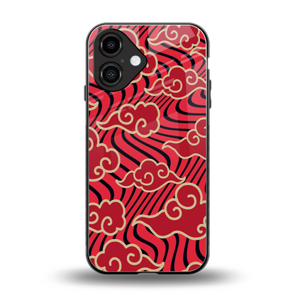 Vermilion Anime Phone Case for Iphone 16 | Glass Case