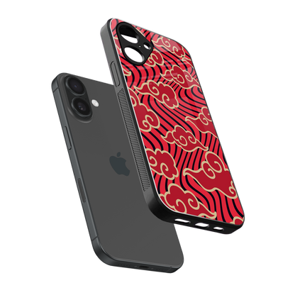 Vermilion Anime Phone Case for Iphone 16 | Glass Case