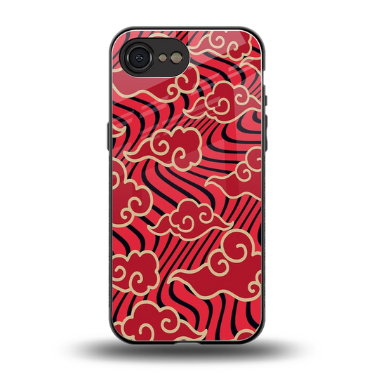 Vermilion Anime back phone cover | glass case for iphone 17e