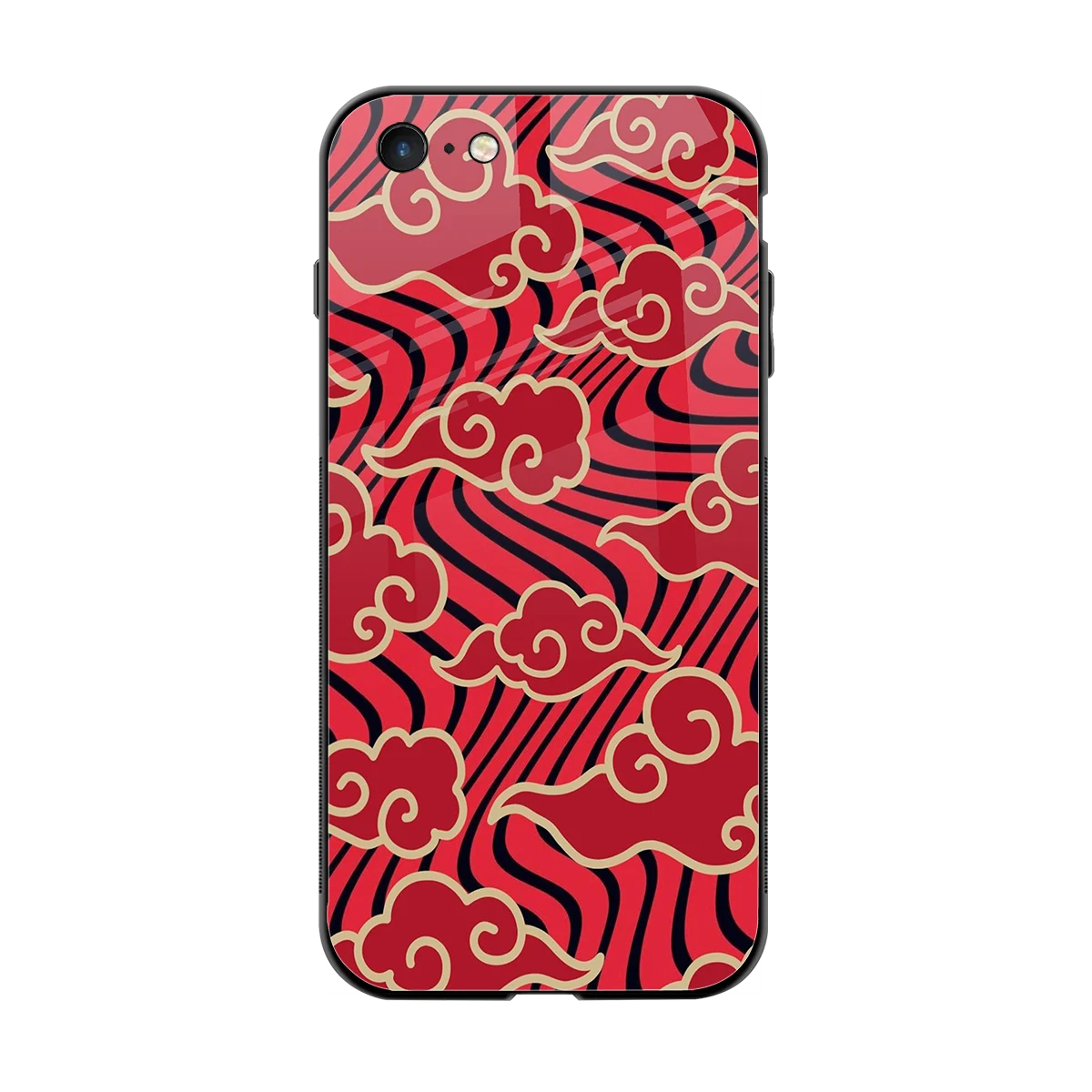 Vermilion Anime back phone cover | glass case for iphone 6