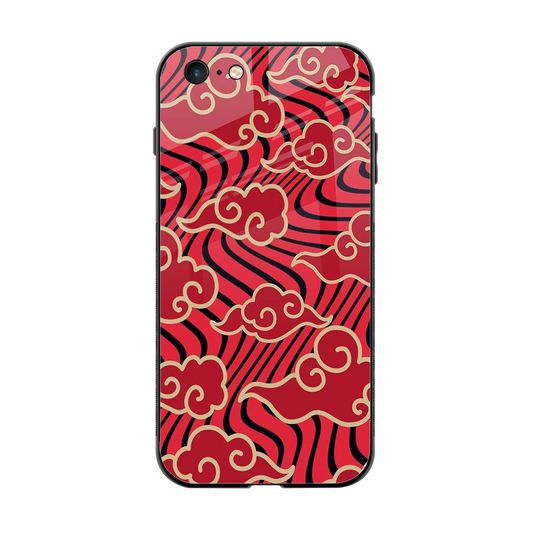 Vermilion Anime back phone cover | glass case for iphone 6s