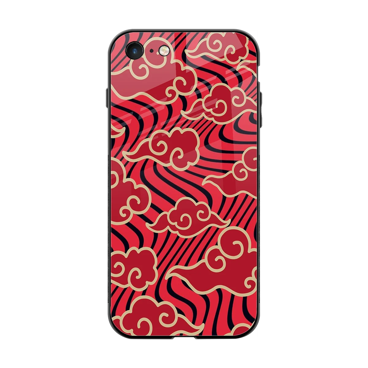 Vermilion Anime back phone cover | glass case for iphone 7