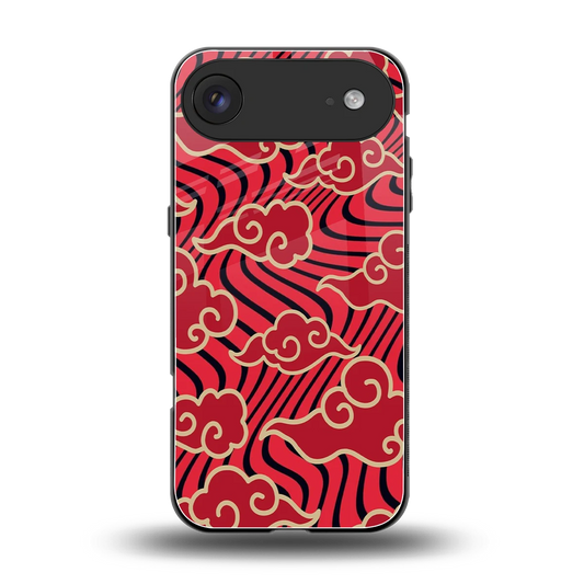 Vermilion Anime back phone cover | glass case for iphone air