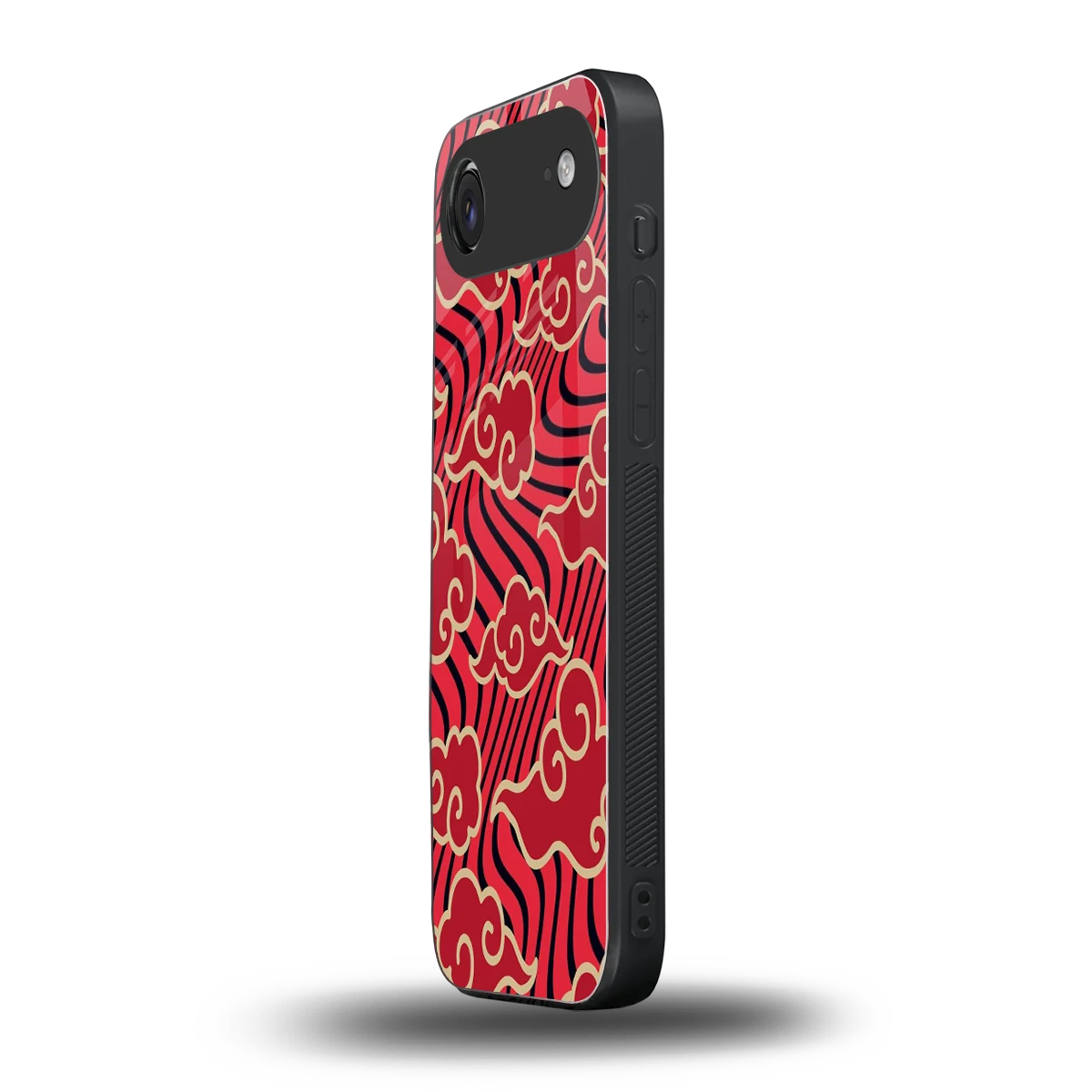 Vermilion Anime iphone air mobile cover | shockproof glass phone case