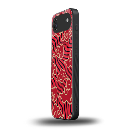 Vermilion Anime iphone air mobile cover | shockproof glass phone case