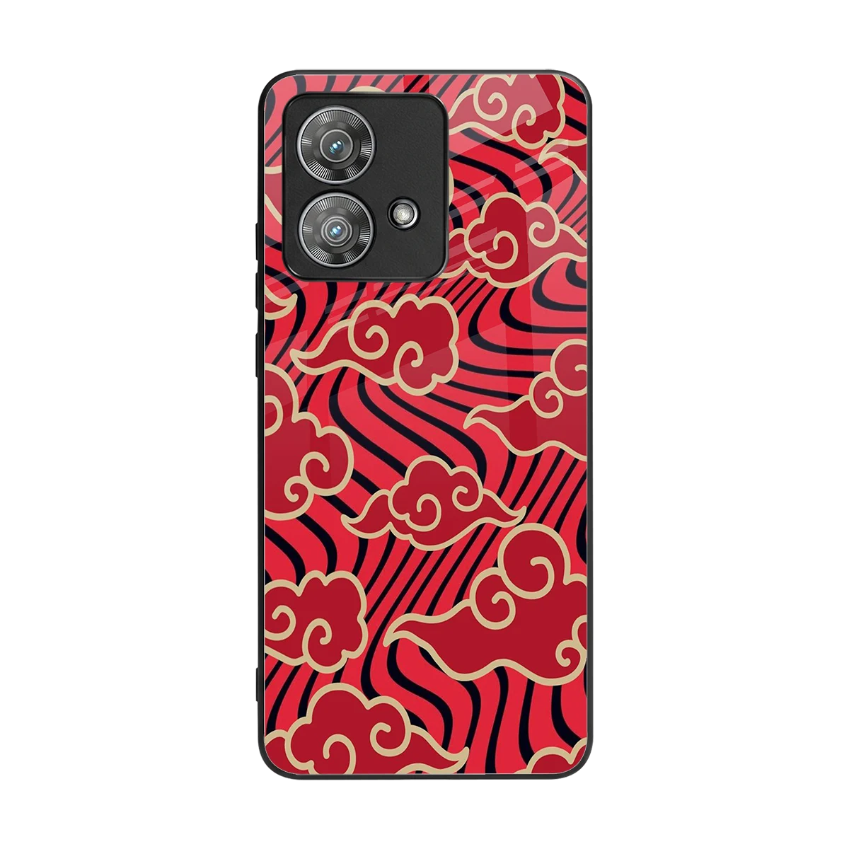 Vermilion Anime back phone cover | glass case for motorola edge 40 neo 5g