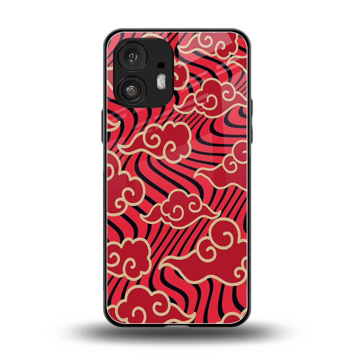 Vermilion Anime back phone cover | glass case for nothing phone 2