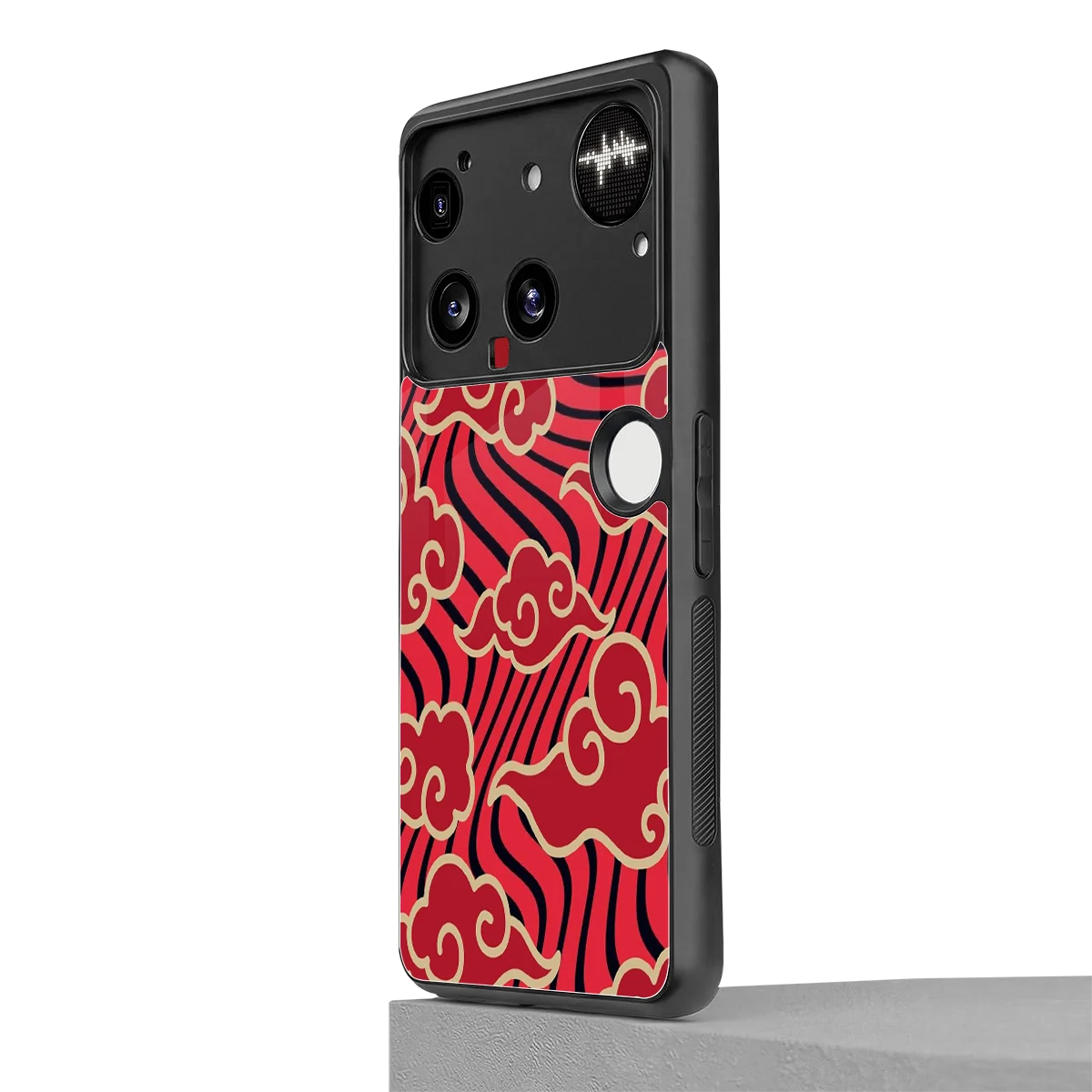 Vermilion Anime nothing phone 3 mobile cover | shockproof glass phone case