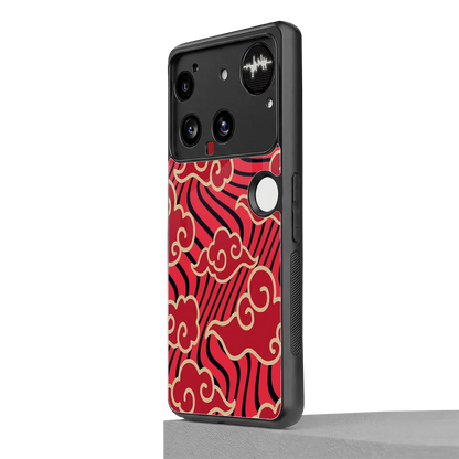 Vermilion Anime nothing phone 3 mobile cover | shockproof glass phone case