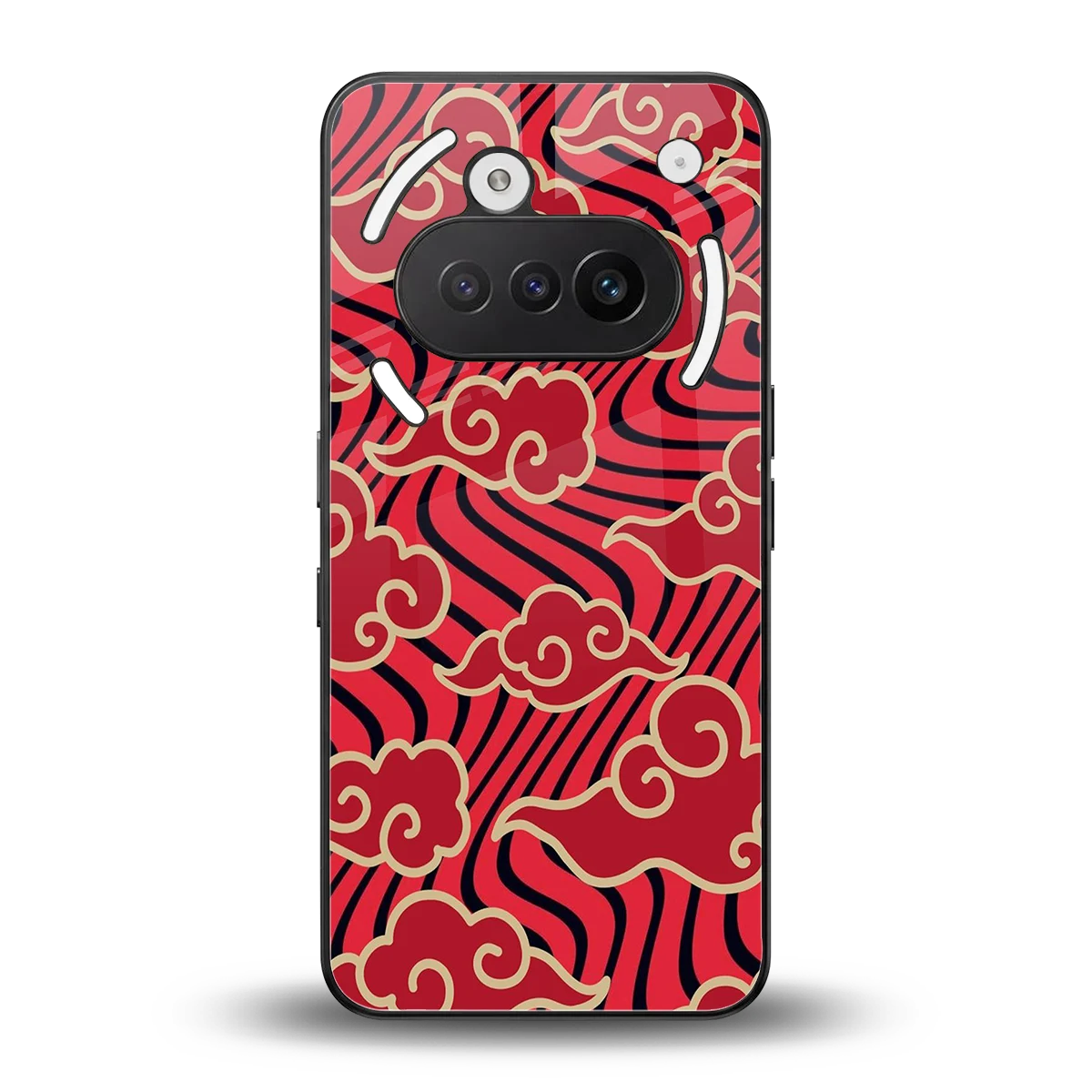 Vermilion Anime back phone cover | glass case for nothing phone 3a