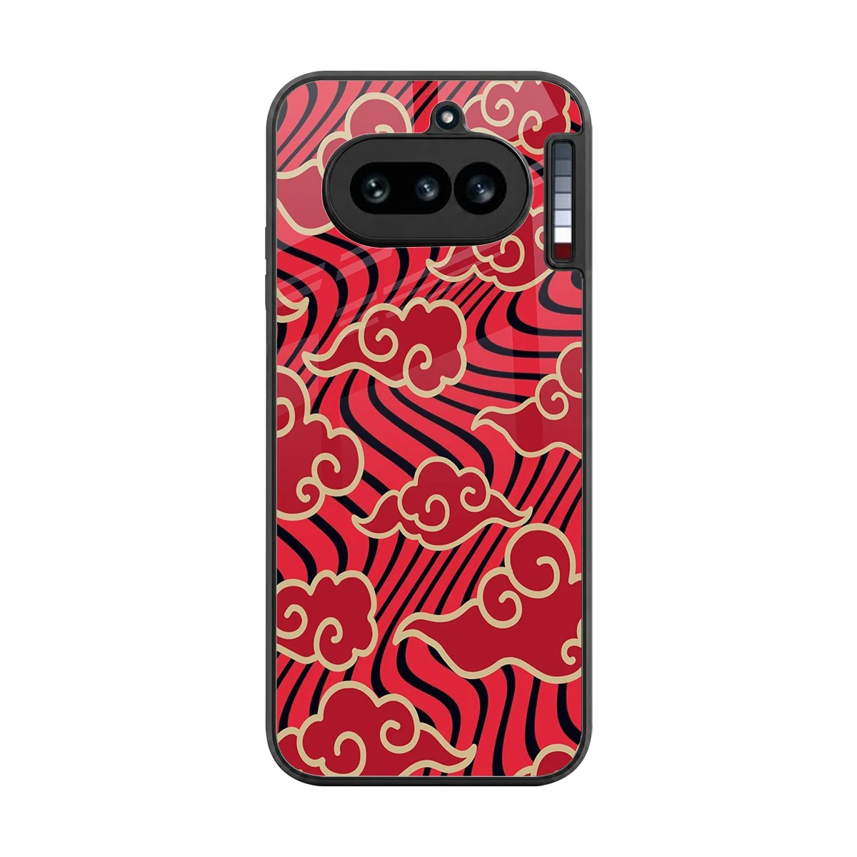 Vermilion Anime back phone cover | glass case for nothing phone 4a