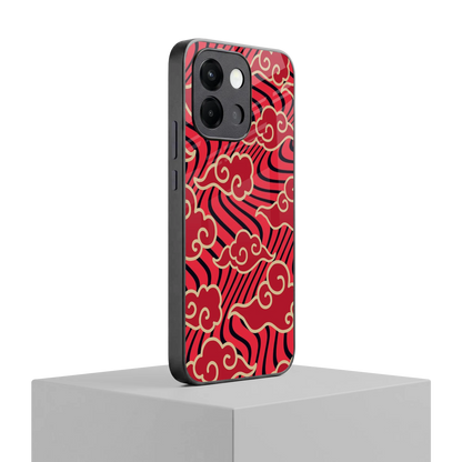 Vermilion Anime oneplus 13s mobile cover | shockproof glass phone case