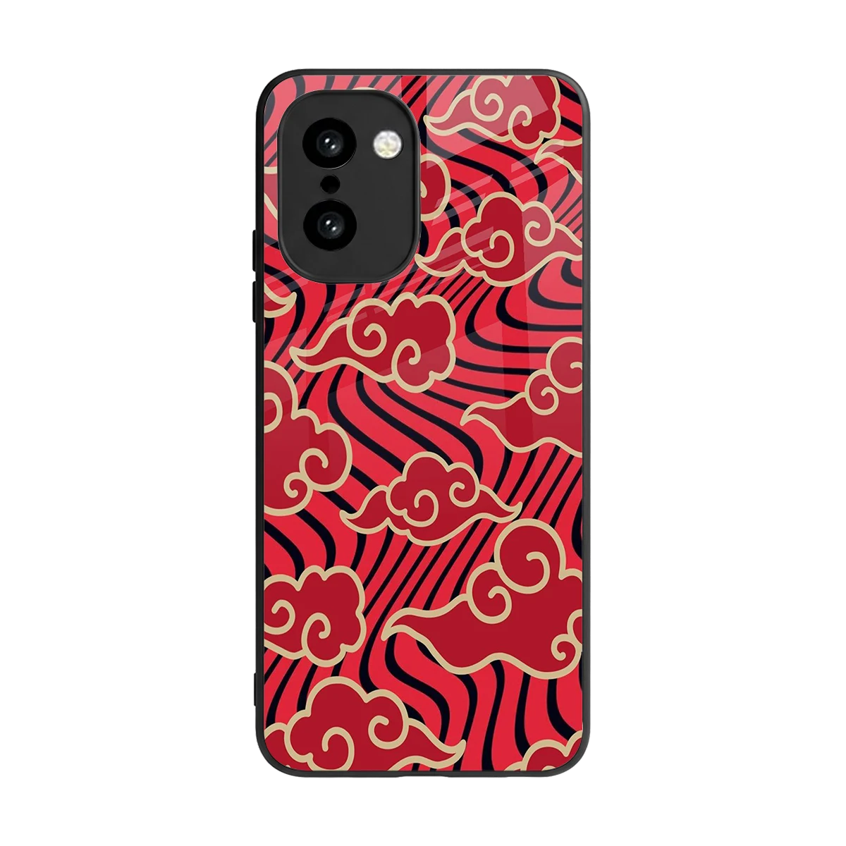Vermilion Anime back phone cover | glass case for oneplus 15r