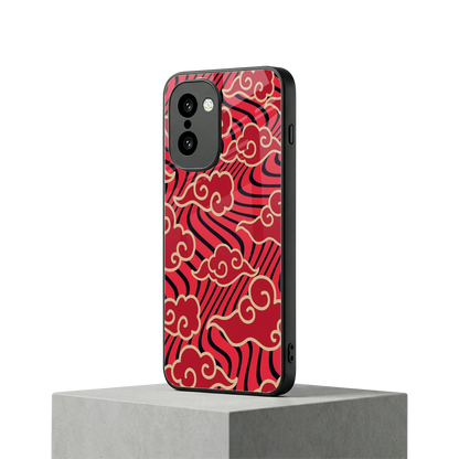 Vermilion Anime oneplus 15r mobile cover | shockproof glass phone case