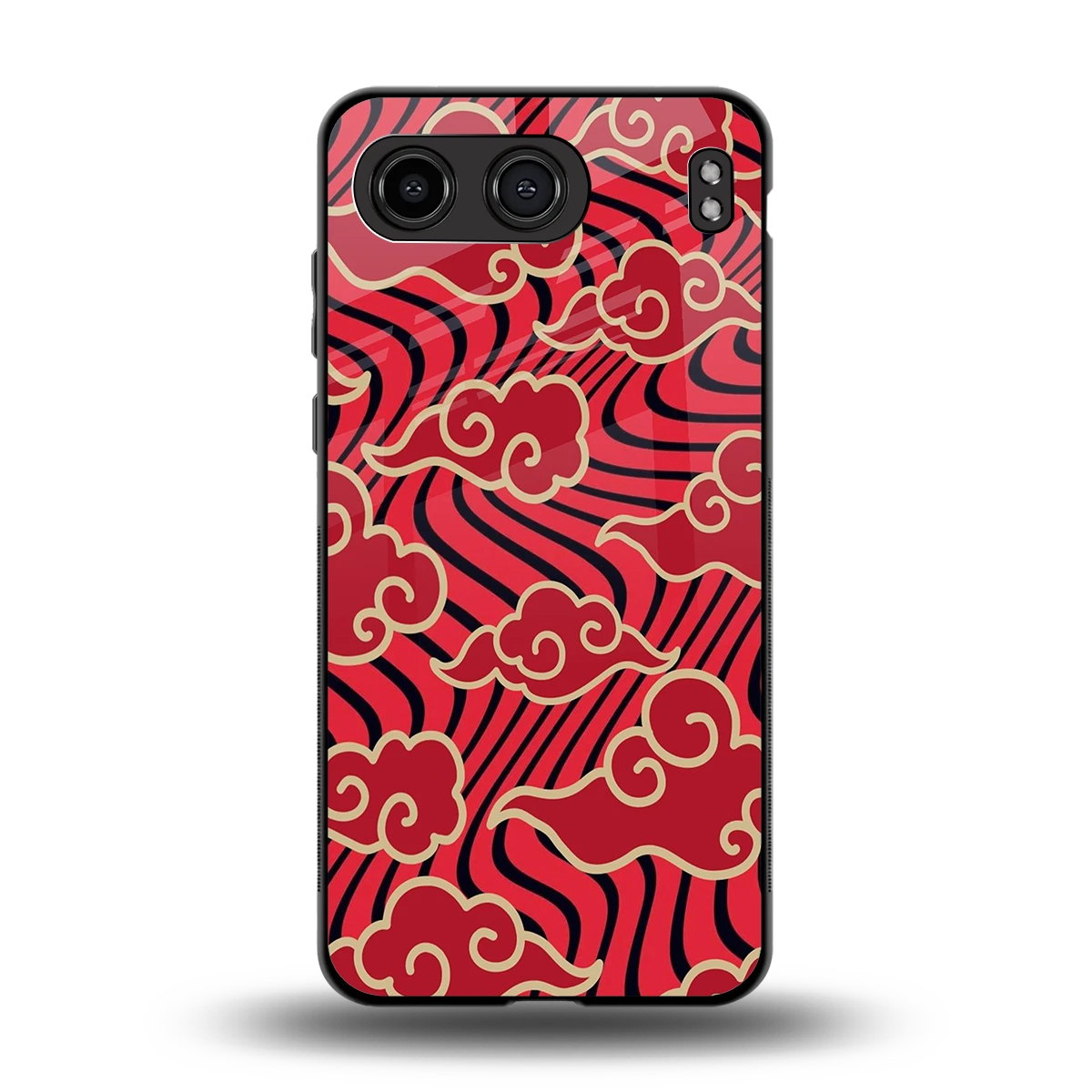 Vermilion Anime back phone cover | glass case for oneplus nord 4