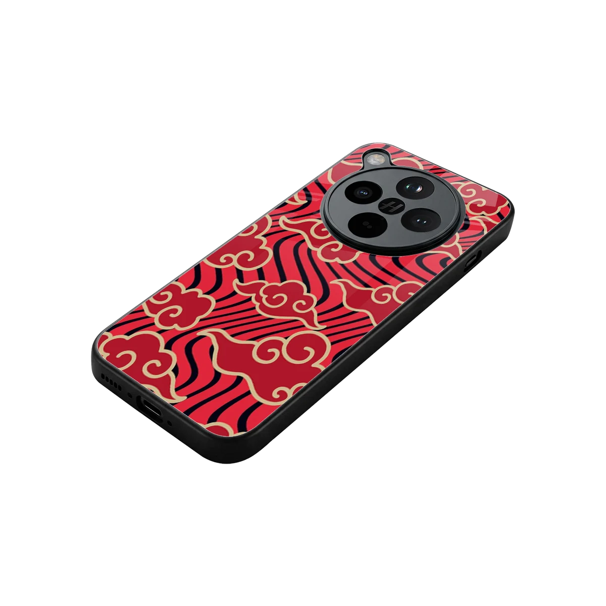 Vermilion Anime stylish phone case for oppo find x8 | glossy glass and slim fit