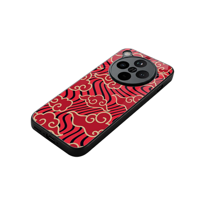 Vermilion Anime stylish phone case for oppo find x8 | glossy glass and slim fit