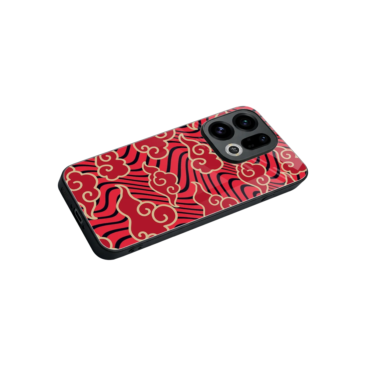 Vermilion Anime stylish phone case for oppo find x9 | glossy glass and slim fit