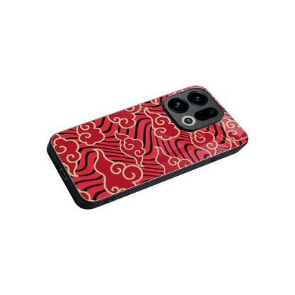 Vermilion Anime stylish phone case for oppo find x9 | glossy glass and slim fit