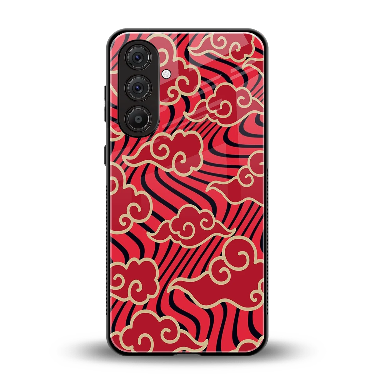 Vermilion Anime back phone cover | glass case for samsung galaxy a37 5g