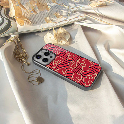 Vermilion Anime Phone Case for Iphone 16 | Glass Case