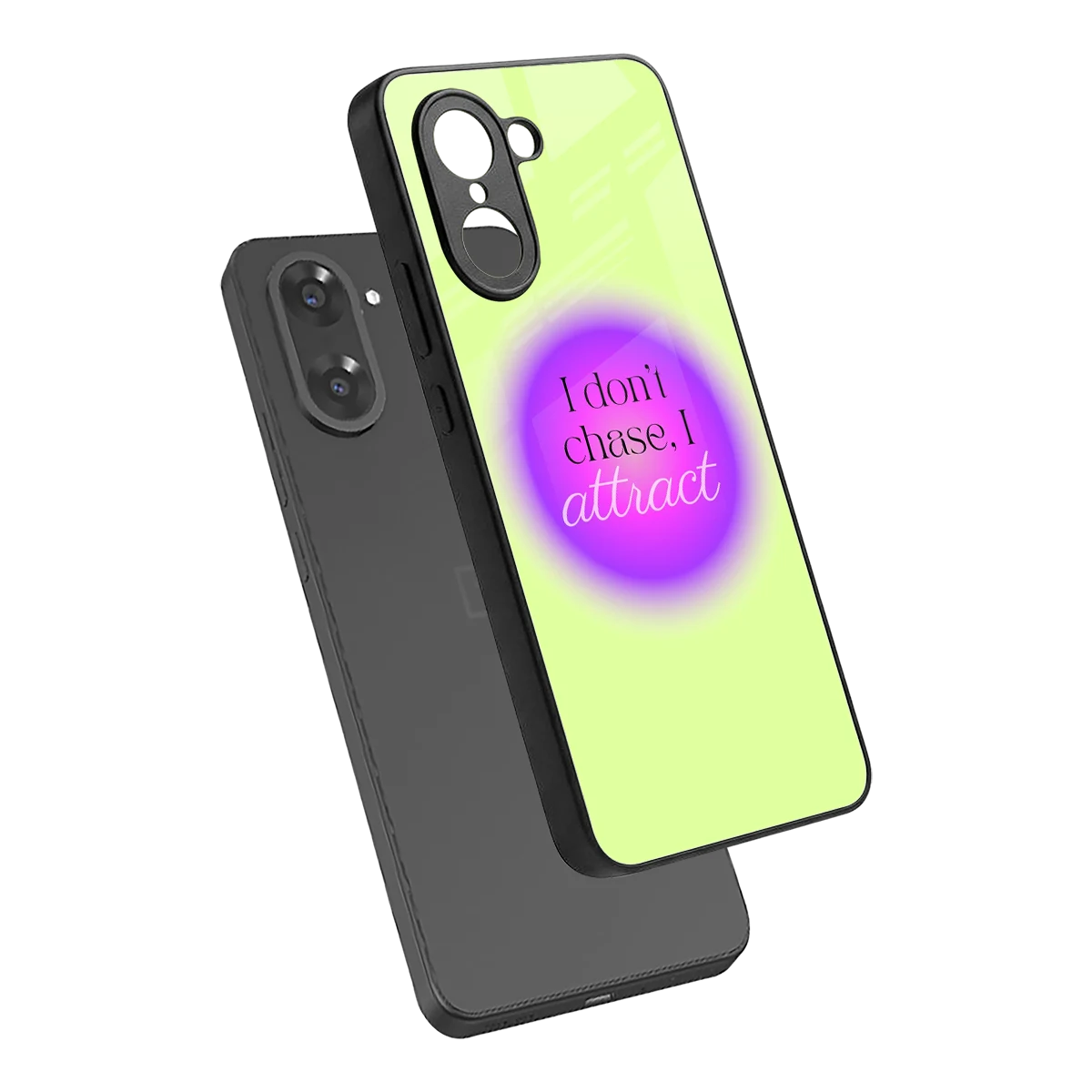 Vibe Magnet sleek oneplus nord ce5 5g cover with tempered glass back and TPU edges