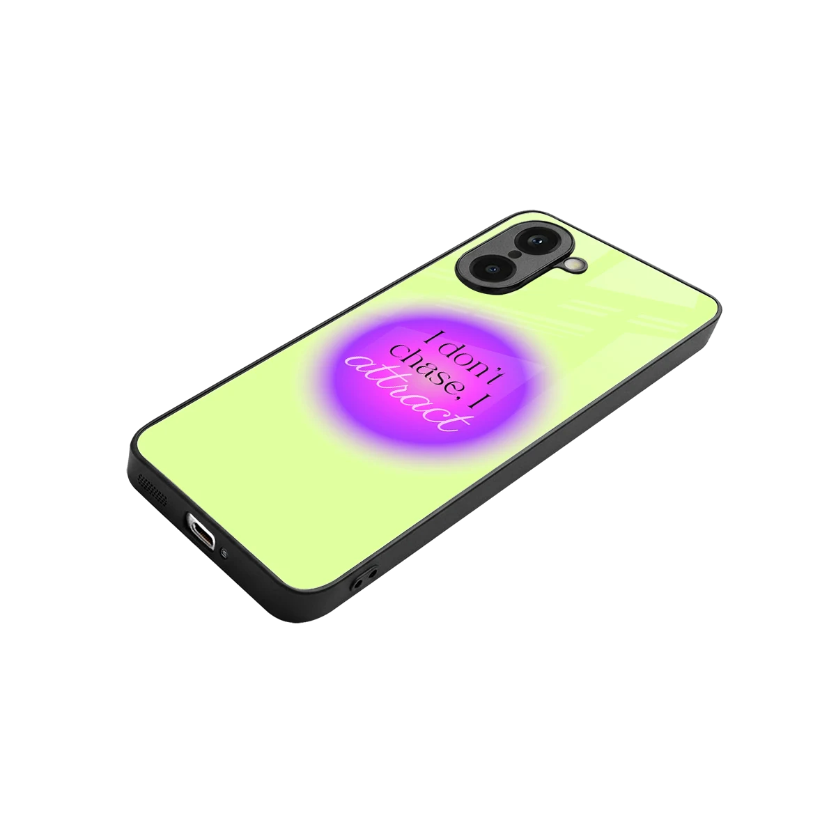 Vibe Magnet stylish phone case for oneplus nord ce5 5g | glossy glass and slim fit