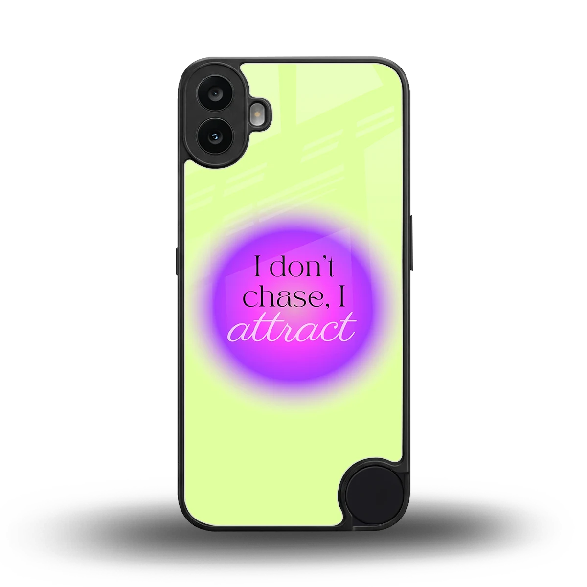 Vibe Magnet back phone cover | glass case for cmf nothing phone 1