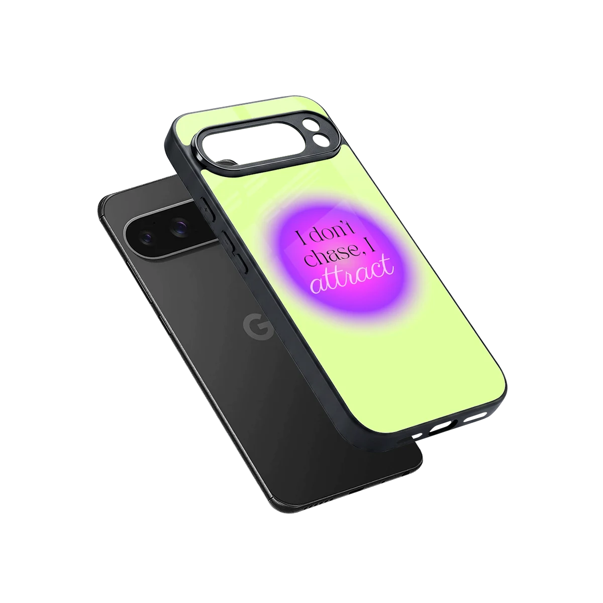 Vibe Magnet sleek google pixel 10 pro xl cover with tempered glass back and TPU edges