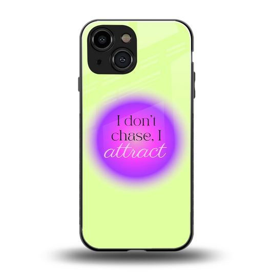 Vibe Magnet back phone cover | glass case for iphone 13 mini