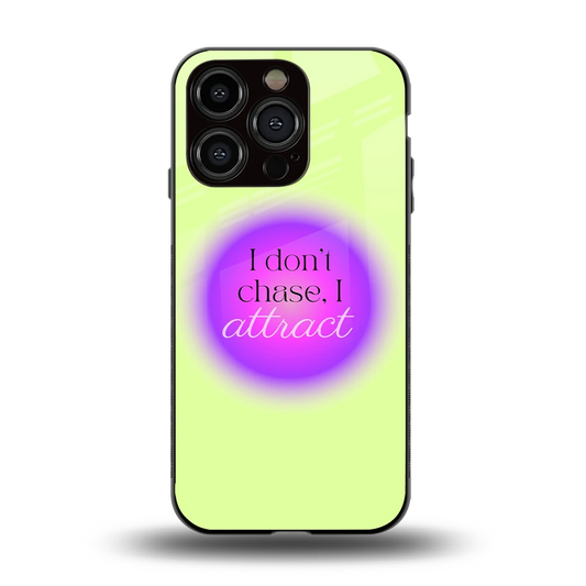 Vibe Magnet back phone cover | glass case for iphone 13 pro