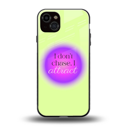 Vibe Magnet back phone cover | glass case for iphone 14 plus