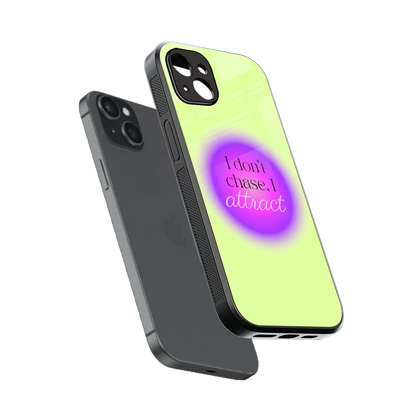 Vibe Magnet sleek iphone 14 plus cover with tempered glass back and TPU edges