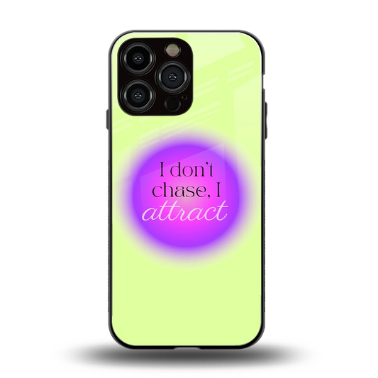 Vibe Magnet back phone cover | glass case for iphone 15 pro max